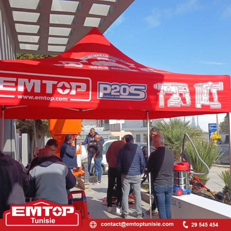 Journée exceptionnelle de démonstration des produits EMTOP à SCPC Comptoir Hammami – Mnihla