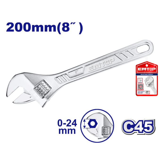 CLE MOLETTE (8 ")200MM