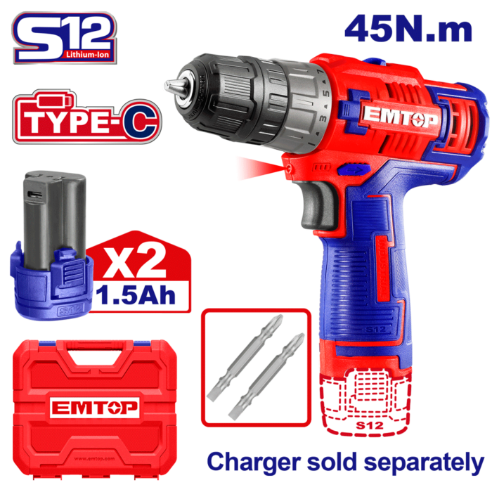 VISSEUSE 45NM TYPE-C 12V
