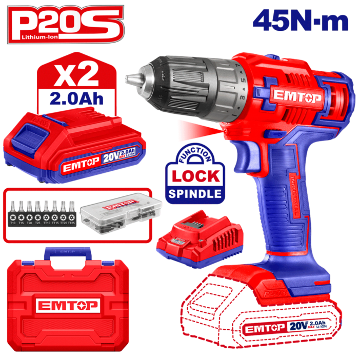 PERCEUSE VISSEUSE 20V 45NM