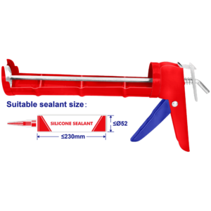PISTOLET SILICONE 9