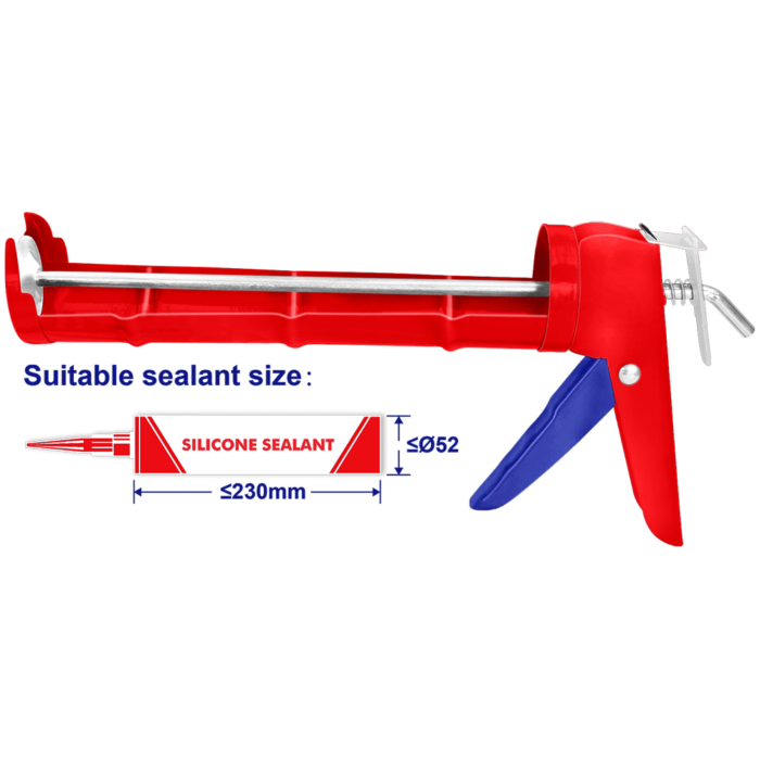 PISTOLET SILICONE 9