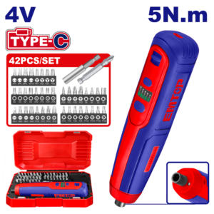 VISSEUSE 4V 5NM T-C+42 EMBOUTS