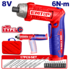 PERCEUSE VISSEUSE REG 8V 4NM T-C+17AC