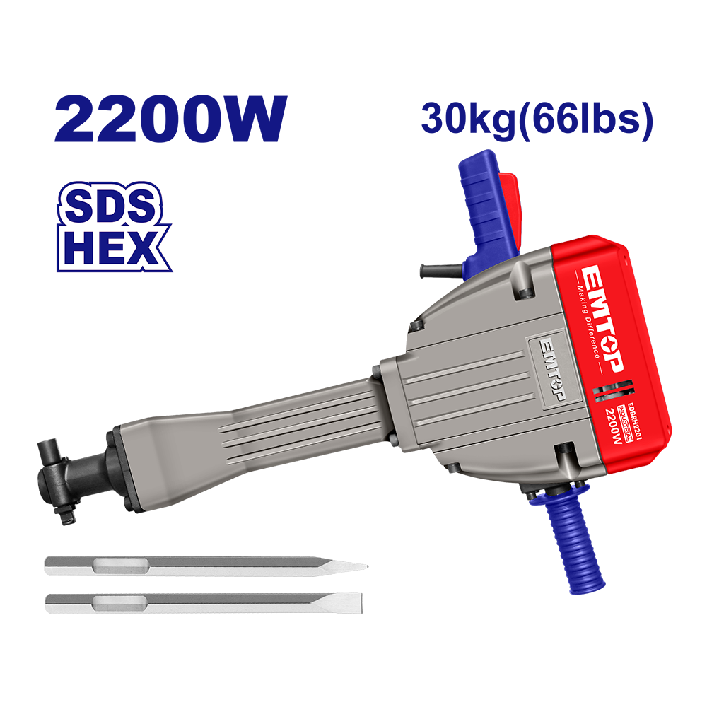 DEMOLISSEUR 30KG 2200W 75J