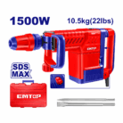 DEMOLISSEUR 10KG 1500W 6-25J