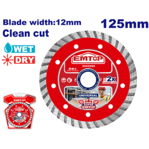 DISQUE DIAMANT 125 L12 TURBO