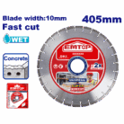 DISQUE DIAMANT POUR BETON Ø 405