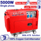 GROUPE SILENCIEUX 5KVA DIESEL 220 ATS