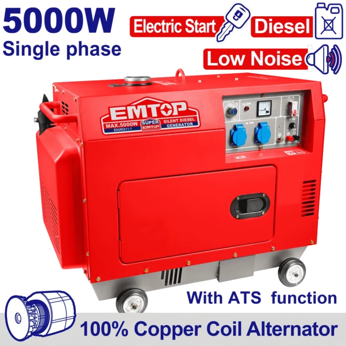 GROUPE SILENCIEUX 5KVA