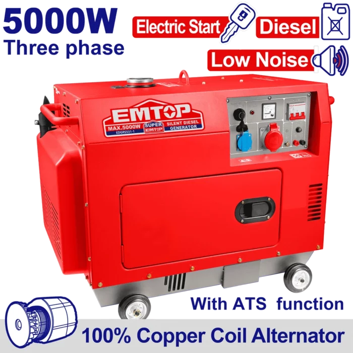 GROUPE SILENCIEUX 5KVA