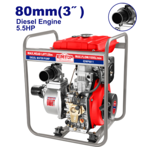 MOTOPOMPE DIESEL 3" 1000l/MIN