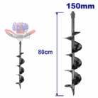 MECHE POUR TARIERE 150MM X 80CM