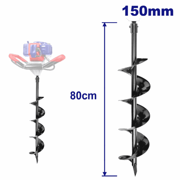 MECHE POUR TARIERE 150MM X 80CM