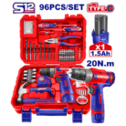VALISE D'OUTILS+VISSEUCE 12V