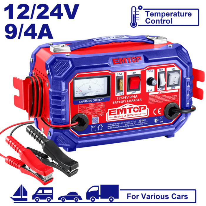 CHARGEUR DE BATTERIE