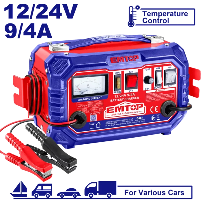 CHARGEUR DE BATTERIE