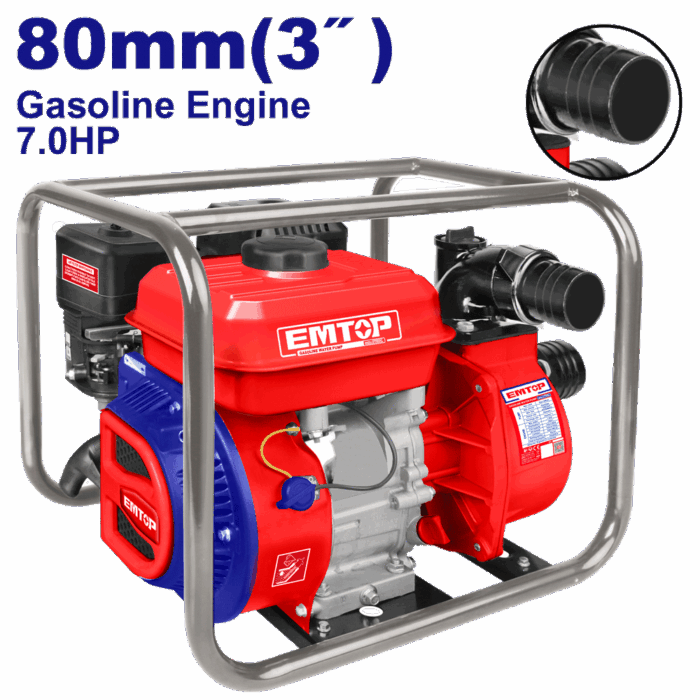 MOTOPOMPE ESSENCE 7CV 3" 1000l/MIN