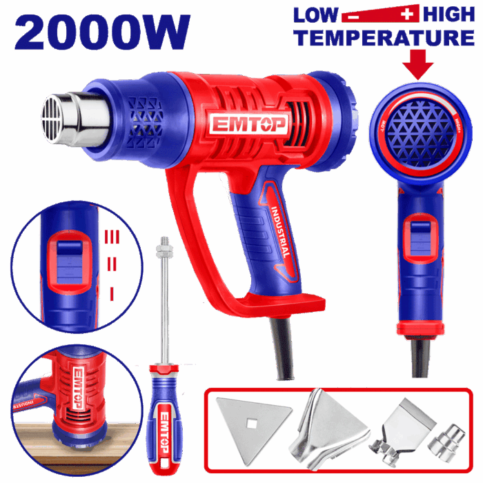 DECAPEUR THERMIQUE 2000W 450°&500°