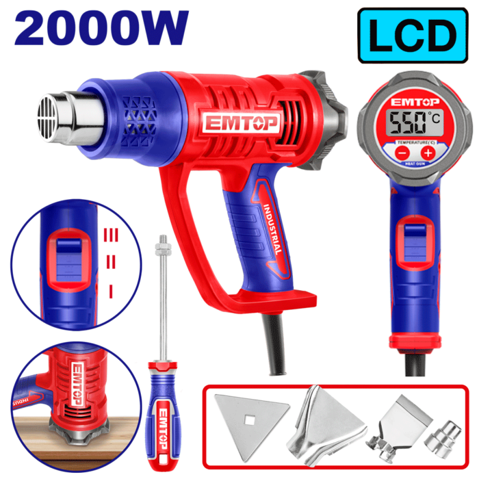 DECAPEUR THERMIQUE DIGITAL 2000W