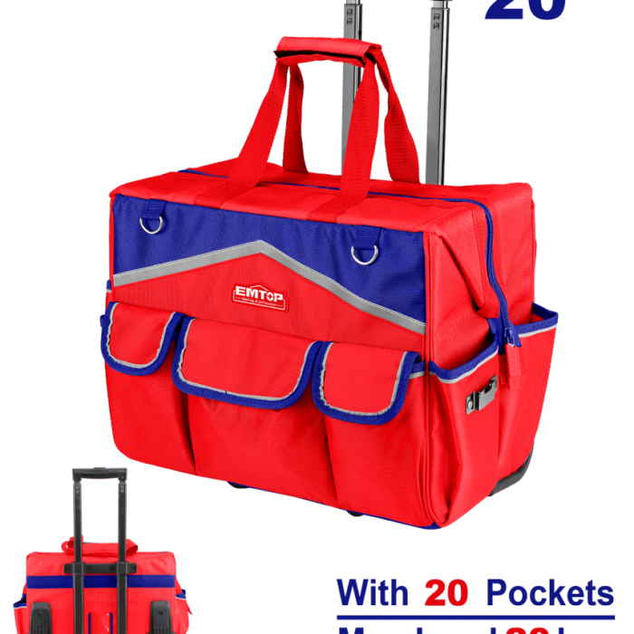 SAC À OUTILS RIGIDE À ROULETTES