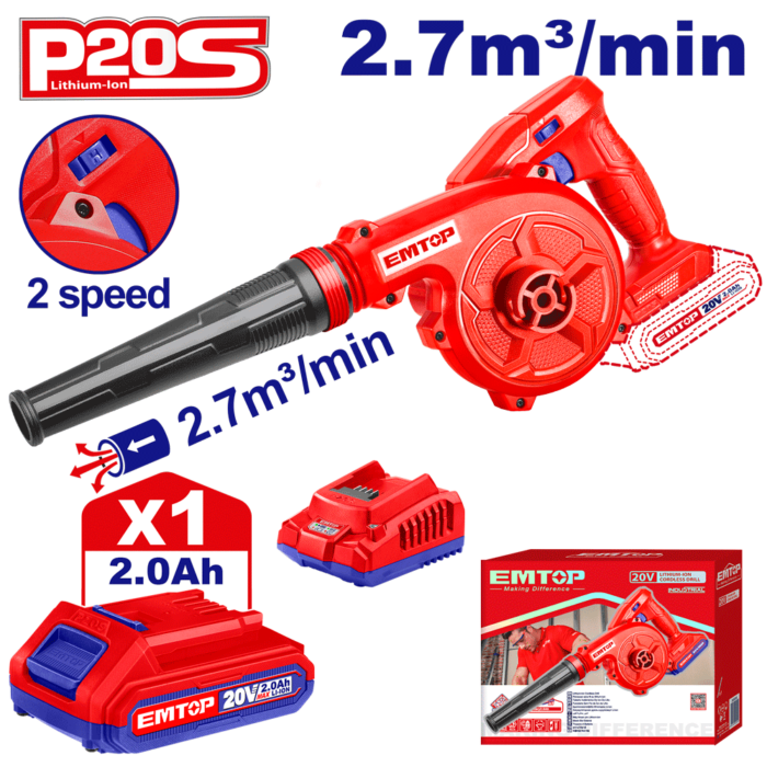 SOUFLEUR 20V + BAT 2AH
