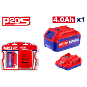 LOT BATTERIE 4AH + CHARGEUR