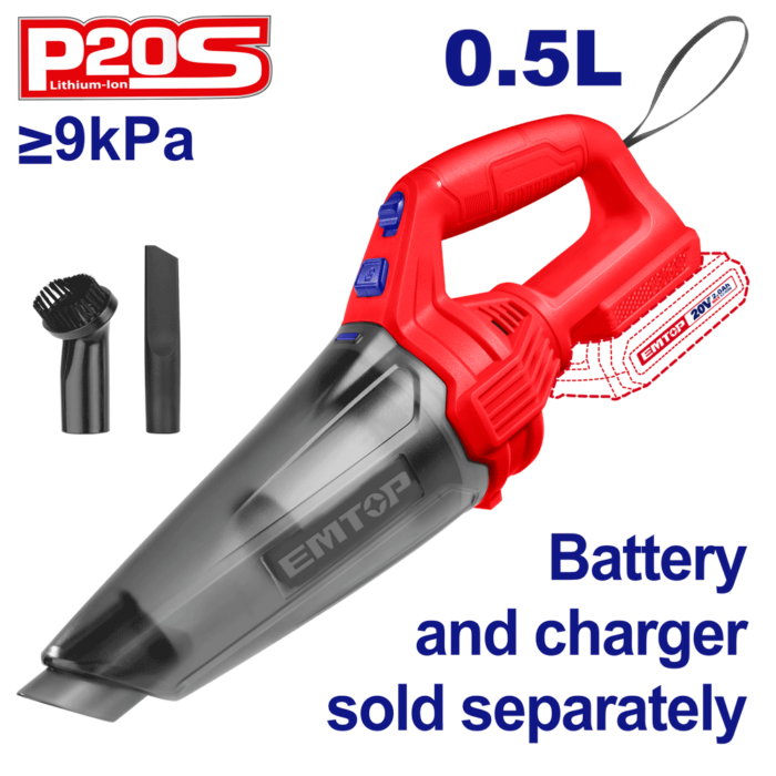 ASPIRATEUR PORTABLE 20V SANS BAT