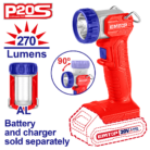 TORCHE LED 5W 20V SANS BAT