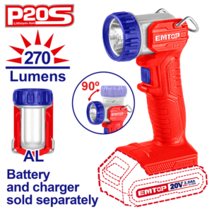 TORCHE LED 5W 20V SANS BAT