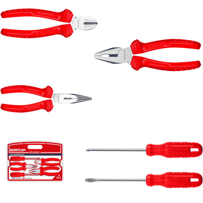 JEU OUTILS A MAIN 5P