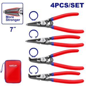 JEU DE 4 PINCES CIRCLIPS