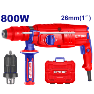 PERFORATEUR 26MM 800W 2,6KG+MANDRIN