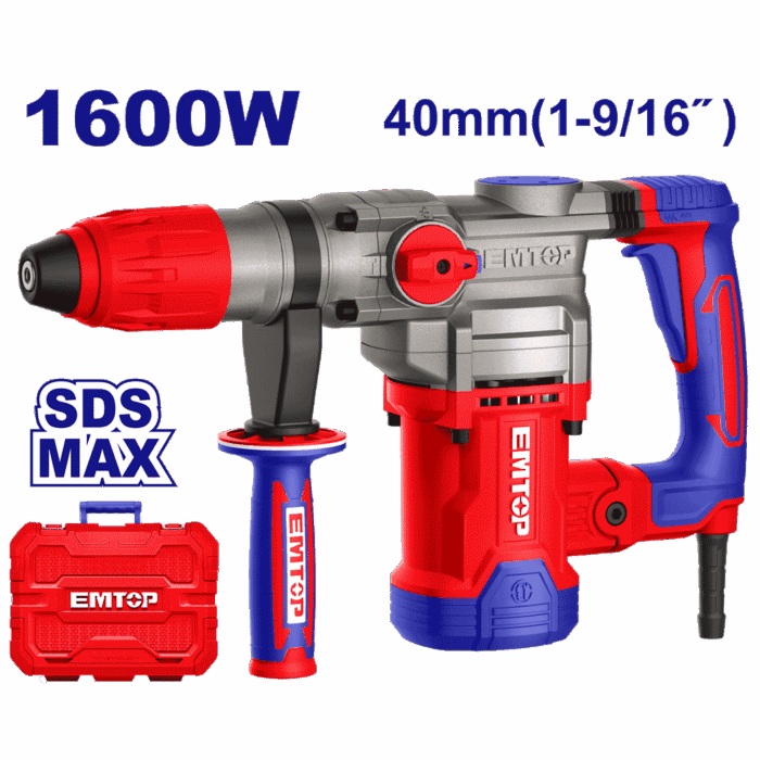 PERFORATEUR SDS MAX 40MM 1600W+AC