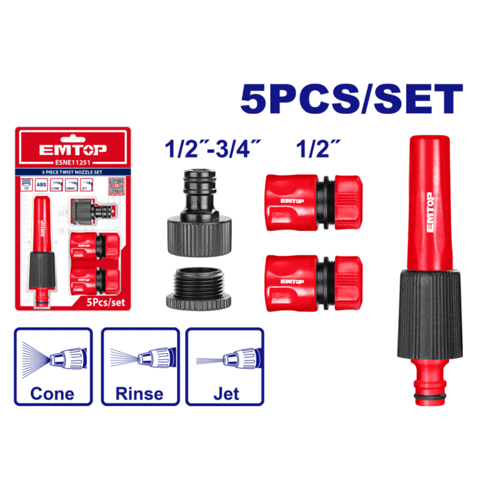 KIT LANCE ET RACCORDS D'ARROSAGE