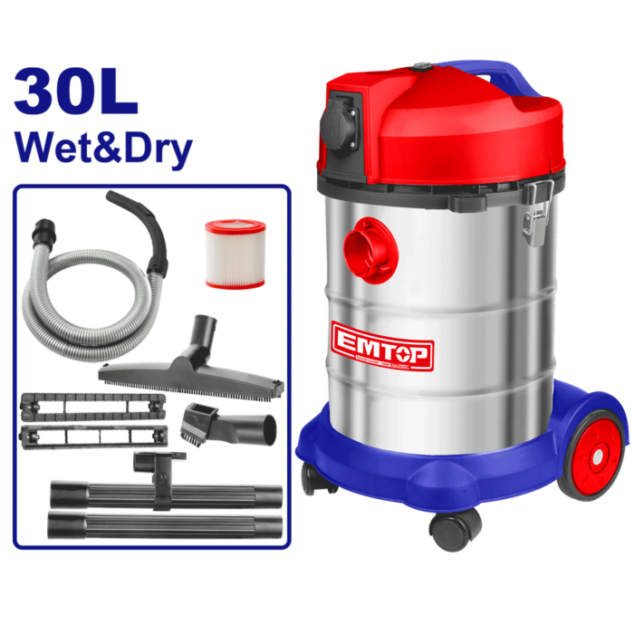 ASPIRATEUR MOUILLE ET SEC 1400W 30L