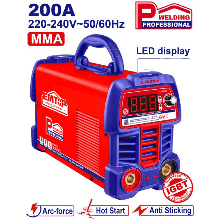 POSTE DE SOUDER MMA 200A PRO+AC