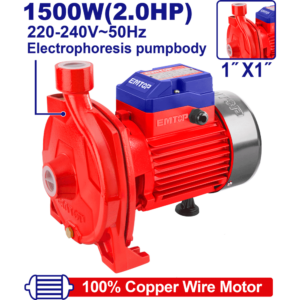 ELECTROPOMPE 2CV 1"H45M 140L/MN