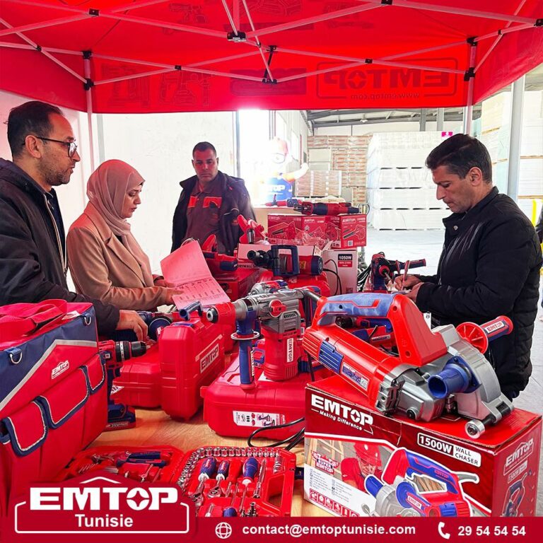 Journée de démonstration EMTOP & BTP chez SCPC Comptoir Hammami – Sfax