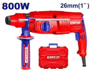 PERFORATEUR 26MM 800W 2,6KG EMTOP ERHRL801
