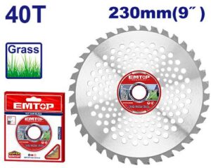 DISQUE DÉBROUSSAILLEUSE EMTOP ETCT423040