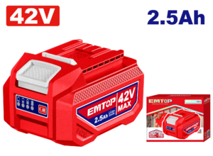 BATTERIE 2,5AH 42V EMTOP EBPK42251