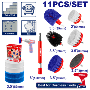 KIT BROSSES DE NETTOYAGE EMTOP ECB1101