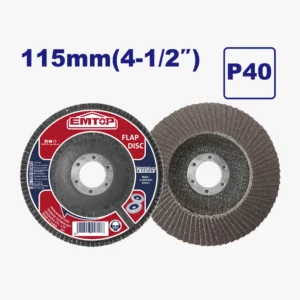 DISQUE A LAMELLE 115MM P40 EMTOP EFDS1153