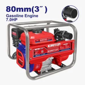 MOTOPOMPE ESSENCE 7CV 3" 1000l/MIN EMTOP EGWP8016