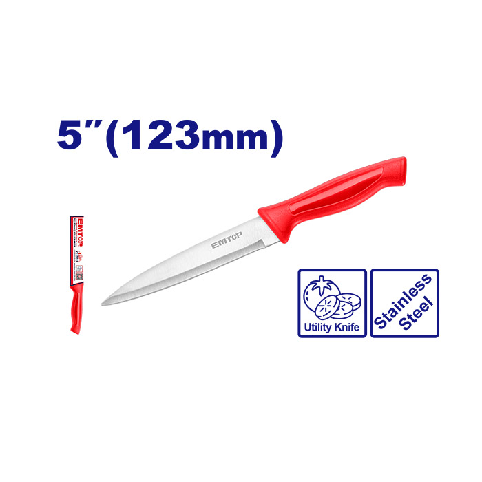 COUTEAU À VIANDE ET À LÉGUMES 123MM EMTOP EMKK1154