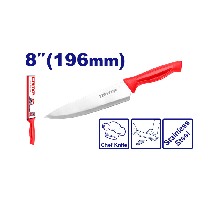 COUTEAU DE CHEF 196MM  EMTOP EMKK1181