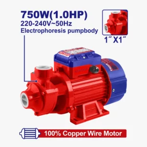 ÉLECTROPOMPE 2CV 1"H60M 100L/MN EMTOP EWPPJ15001