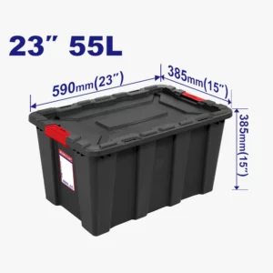 RÉCIPIENT DE RANGEMENT 55L EMTOP EMTB3355